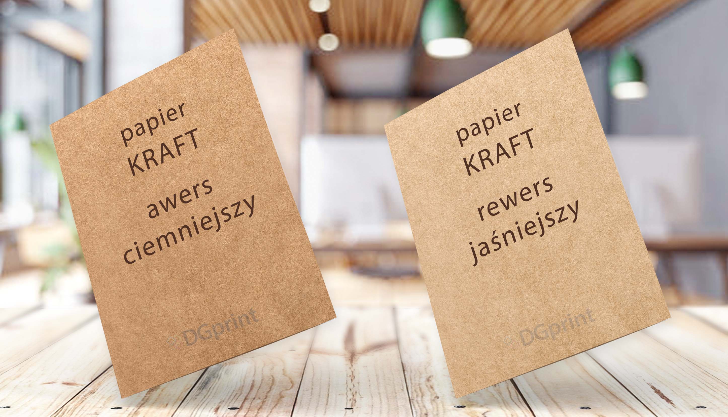 papier kraft Drukarnia DGprint.pl